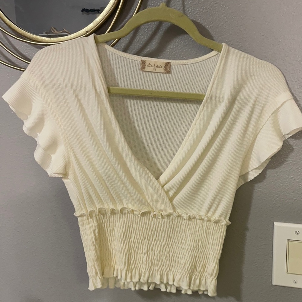 white top